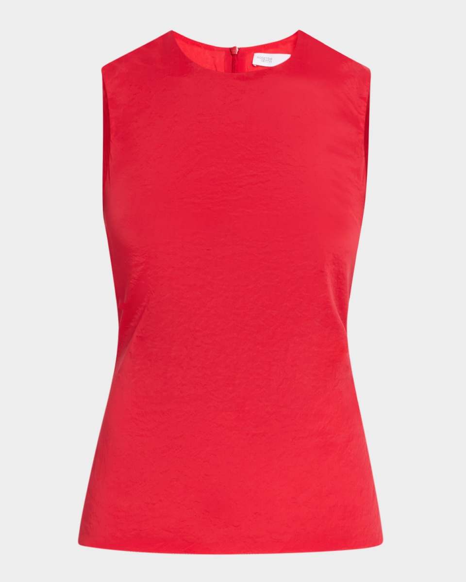 Fitted Crewneck Tank Top